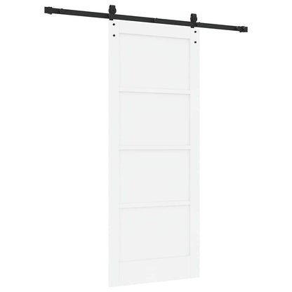 Schiebetür Sonstiges ORKDAL Weiß und Schwarz 83 x 202 cm