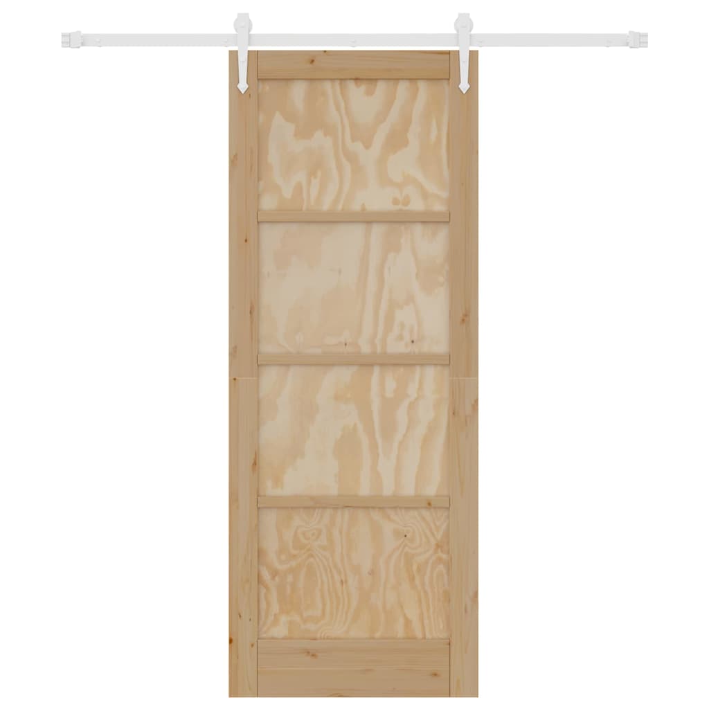 Schiebetür Sonstiges ORKDAL Natur und Weiß 78 x 202 cm