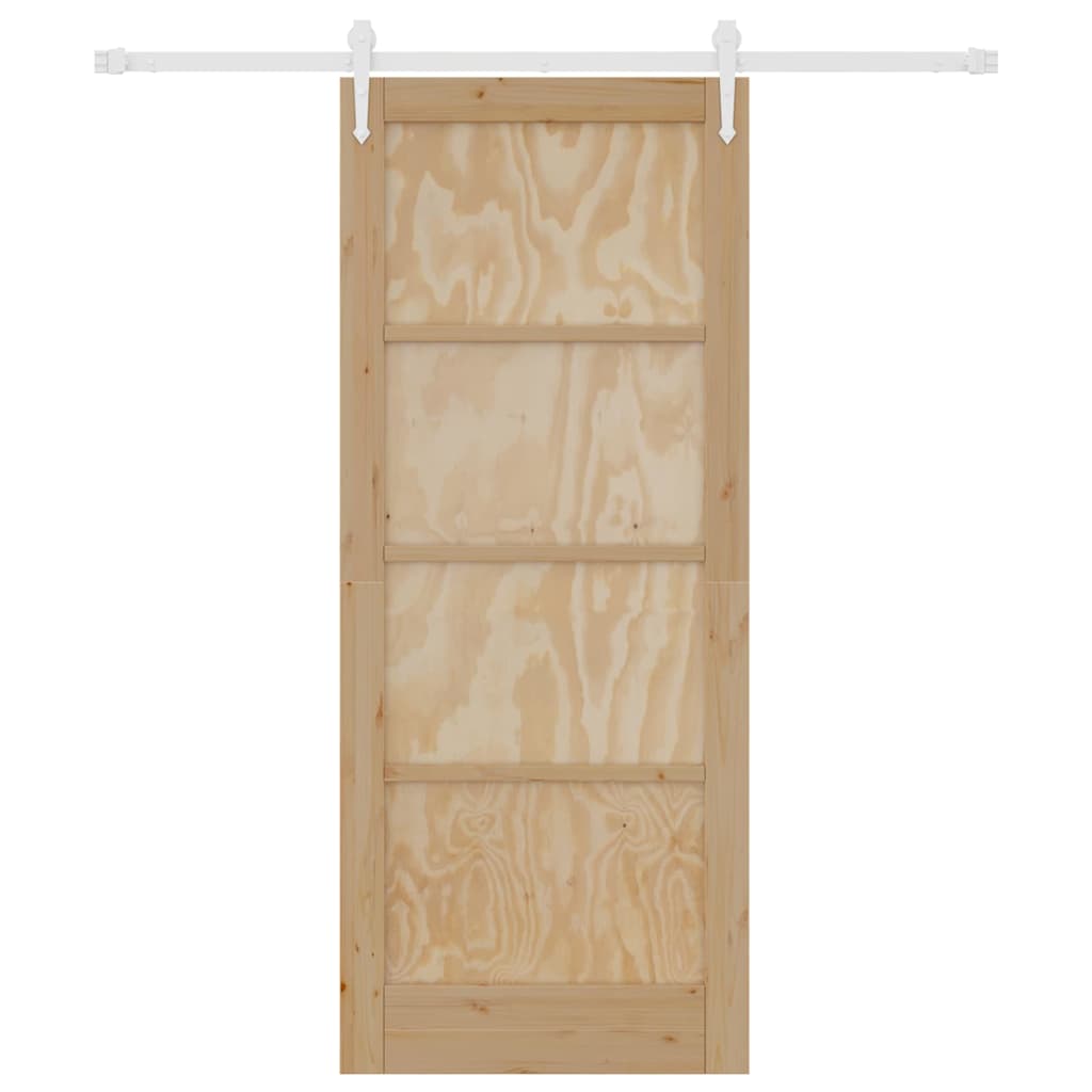Schiebetür Sonstiges ORKDAL Natur und Weiß 83 x 202 cm