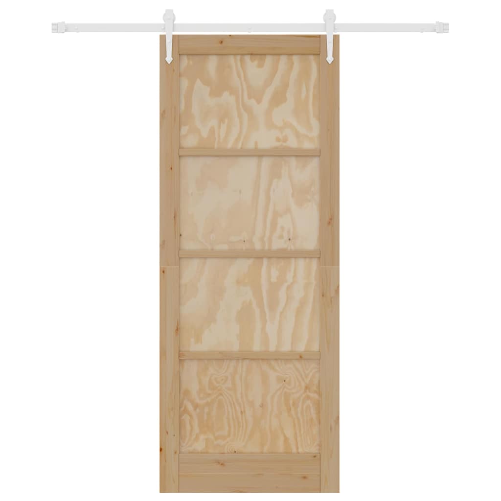 Schiebetür Sonstiges ORKDAL Natur und Weiß 83 x 211 cm