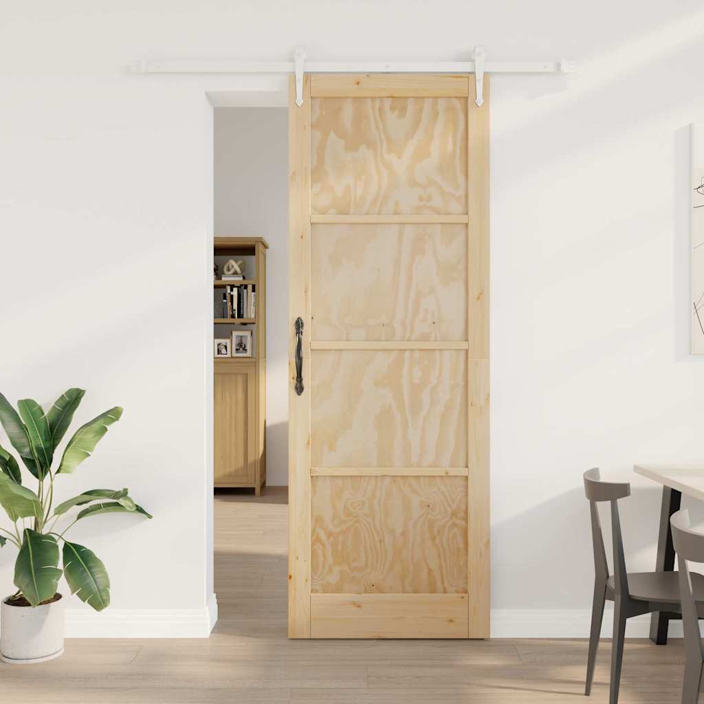 Schiebetür Sonstiges ORKDAL Natur und Weiß 83 x 232 cm