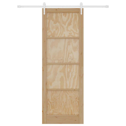 Schiebetür Sonstiges ORKDAL Natur und Weiß 83 x 232 cm