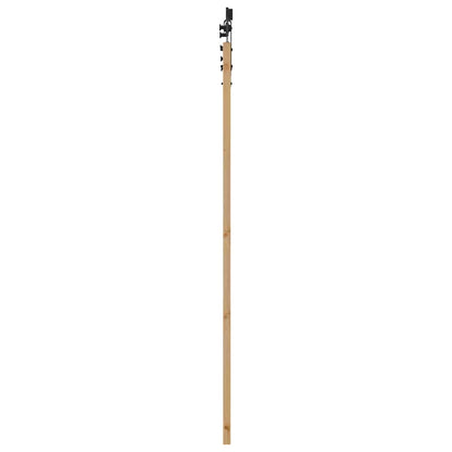 Schiebetür Sonstiges ORKDAL Natur und Schwarz 78 x 202 cm