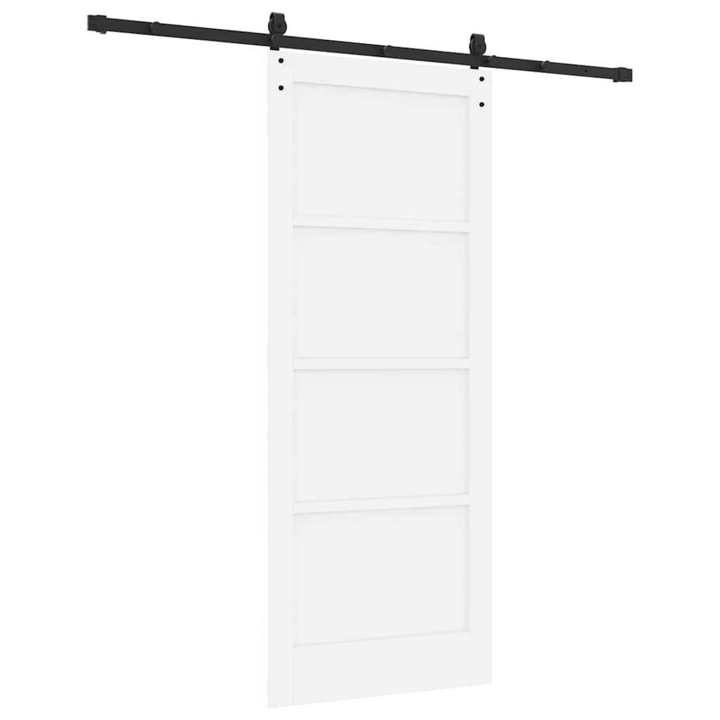 Schiebetür Sonstiges ORKDAL Weiß und Schwarz 83 x 202 cm