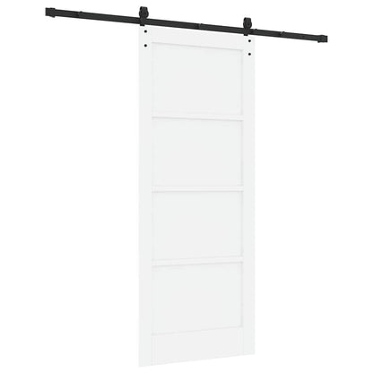 Schiebetür Sonstiges ORKDAL Weiß und Schwarz 83 x 202 cm