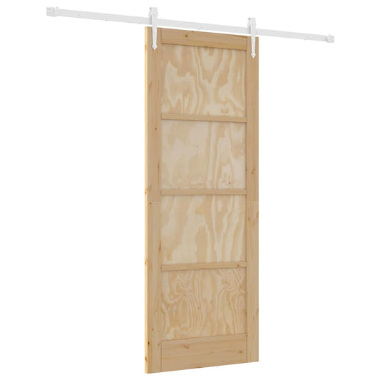 Schiebetür Sonstiges ORKDAL Natur und Weiß 78 x 202 cm