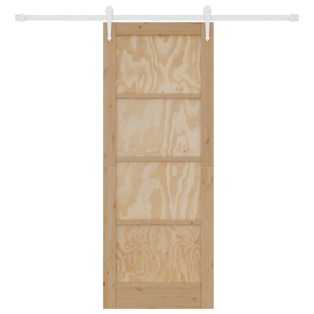Schiebetür Sonstiges ORKDAL Natur und Weiß 78 x 202 cm