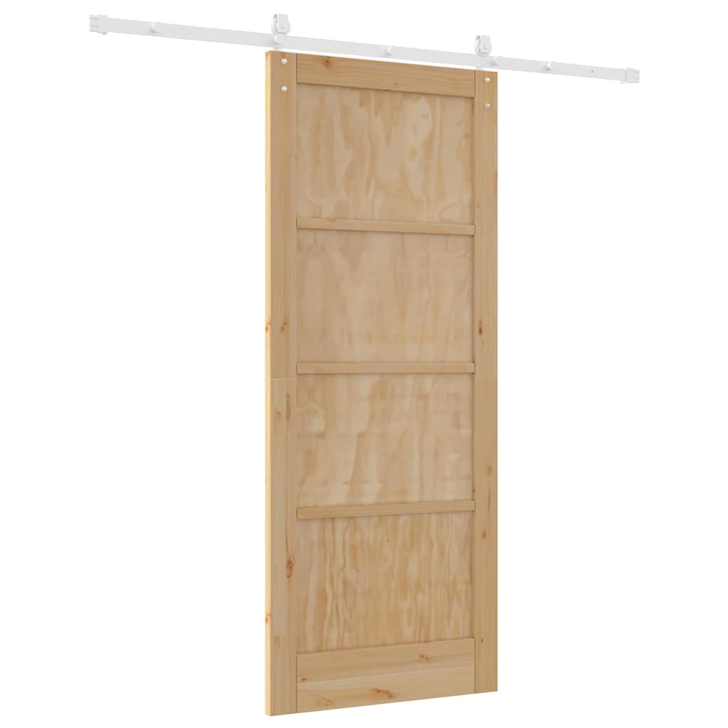 Schiebetür Sonstiges ORKDAL Natur und Weiß 83 x 202 cm
