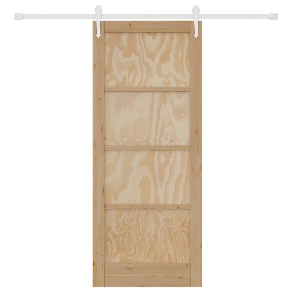 Schiebetür Sonstiges ORKDAL Natur und Weiß 83 x 202 cm