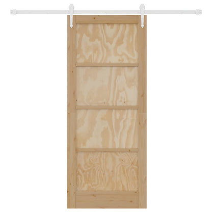 Schiebetür Sonstiges ORKDAL Natur und Weiß 83 x 202 cm