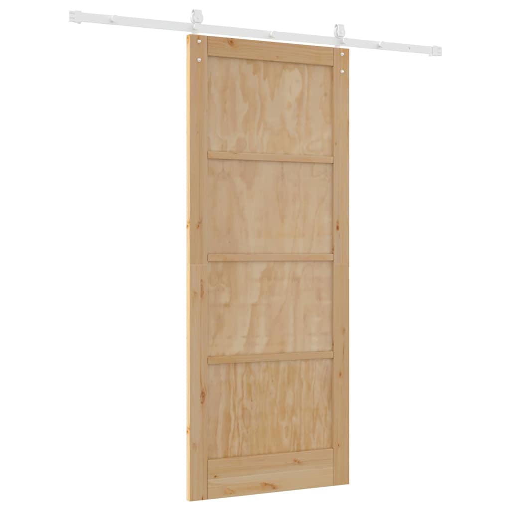 Schiebetür Sonstiges ORKDAL Natur und Weiß 86 x 211 cm