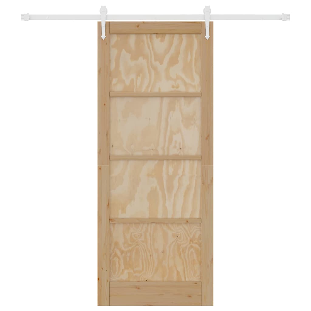 Schiebetür Sonstiges ORKDAL Natur und Weiß 86 x 211 cm