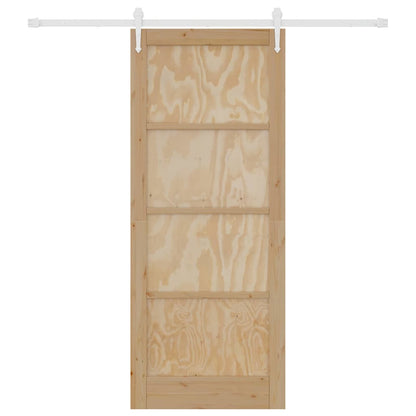 Schiebetür Sonstiges ORKDAL Natur und Weiß 86 x 211 cm