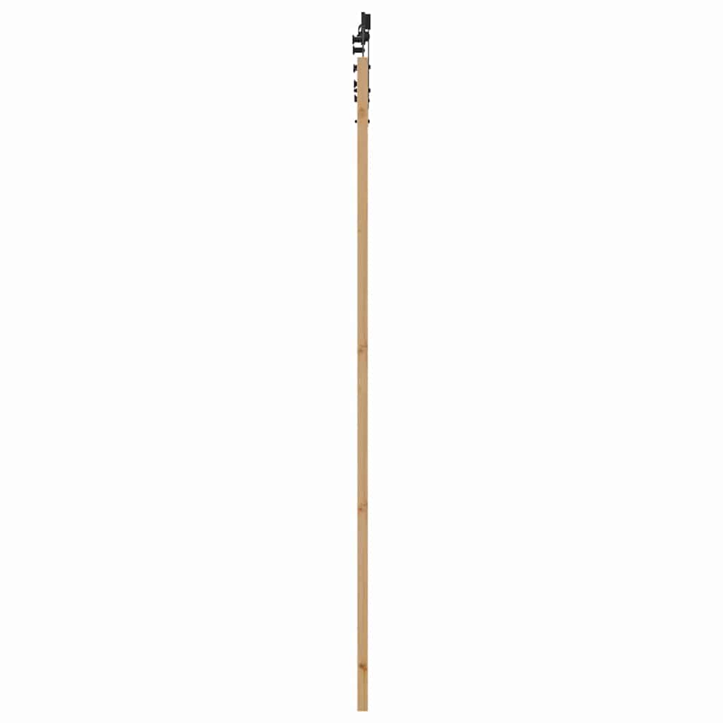 Schiebetür ORKDAL Braun 83 x 232 cm Massivholz Kiefer