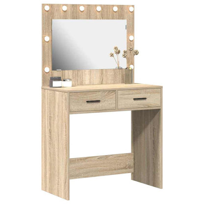 Schminktisch Sonoma Eiche 78,5 x 41 x 135 cm Holzwerkstoff