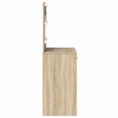 Schminktisch Sonoma-Eiche 78,5 x 41 x 135 cm Holzwerkstoff