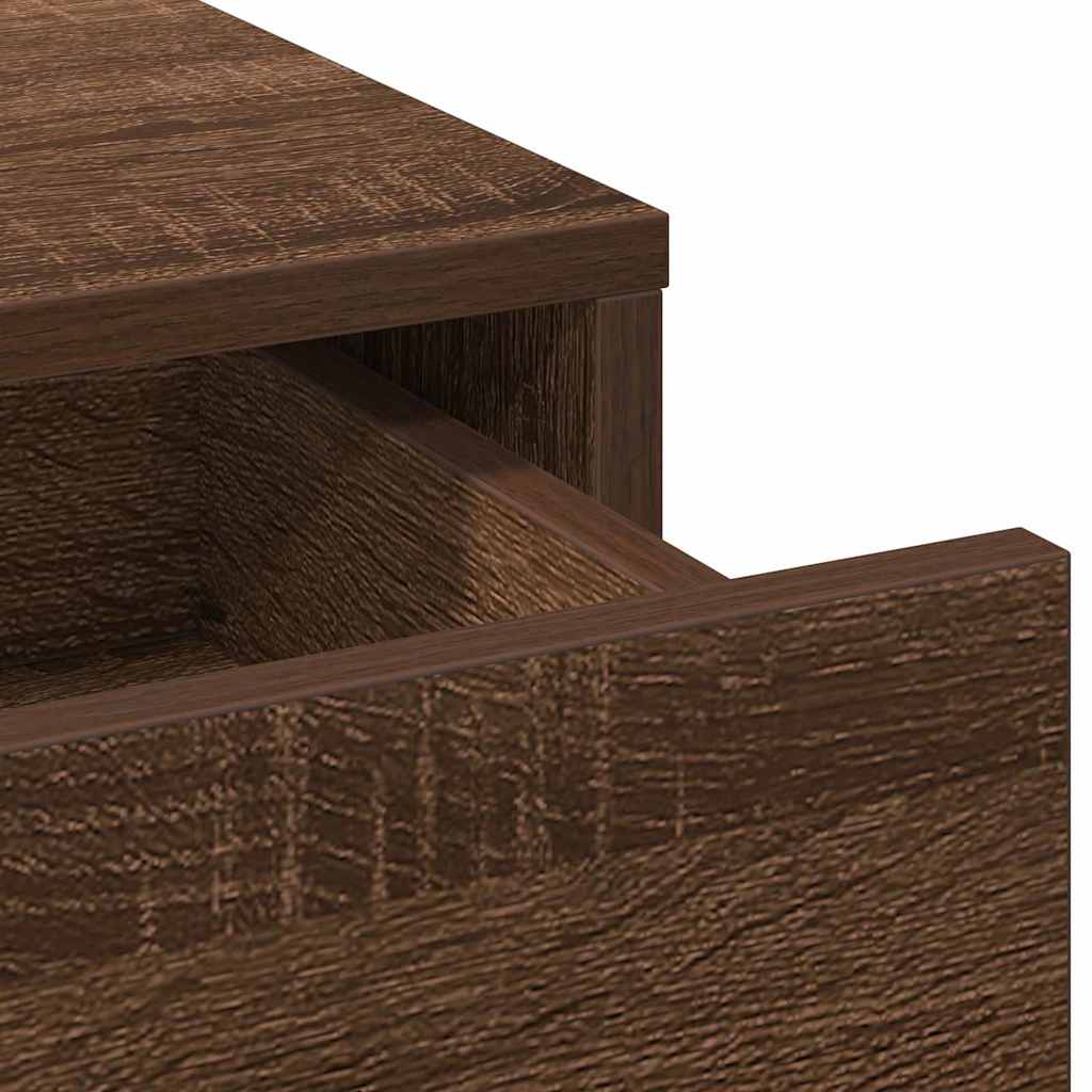 Schminktisch Braune Eiche 78,5 x 41 x 135 cm Holzwerkstoff