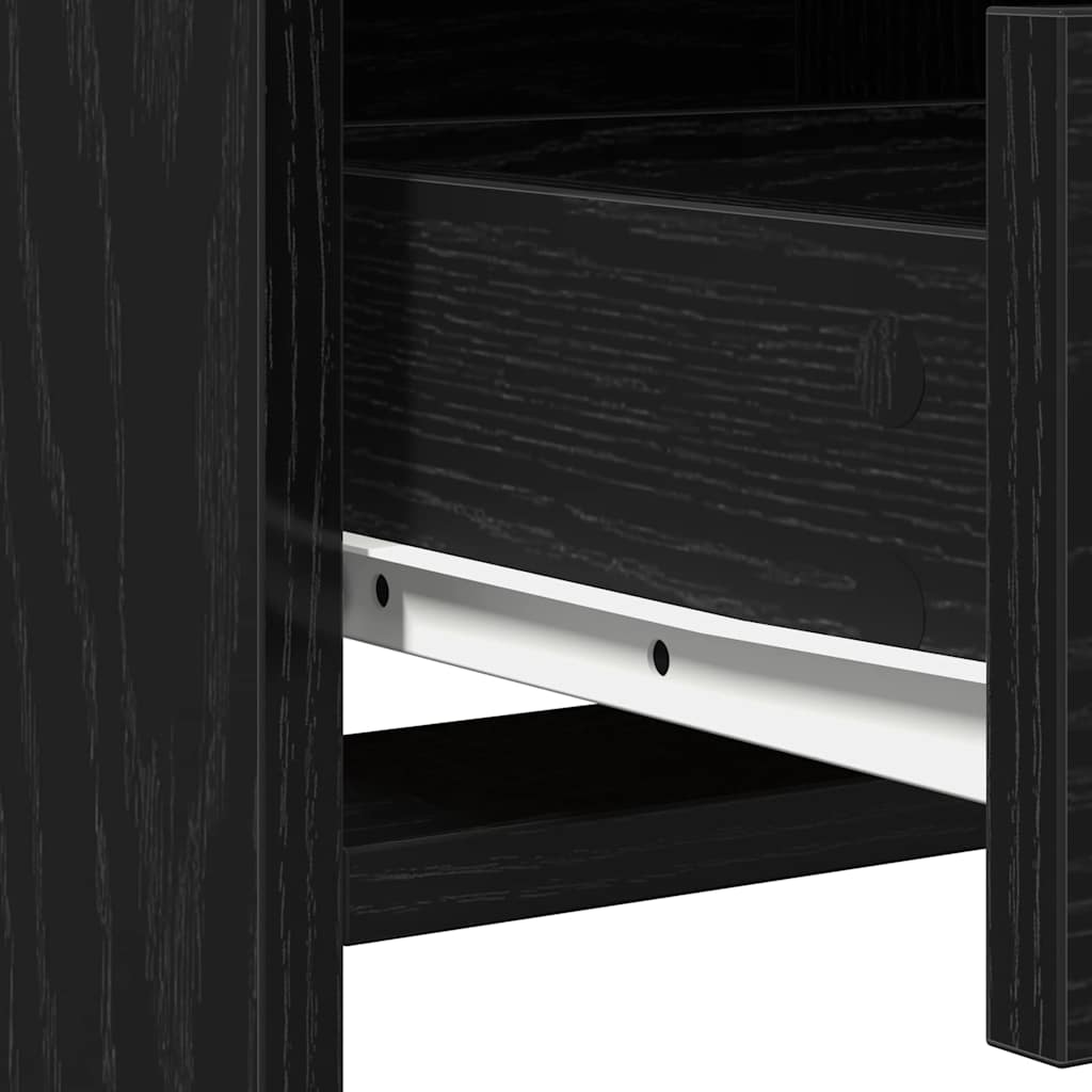 Schminktisch Schwarze Eiche 50 x 41 x 135 cm Holzwerkstoff