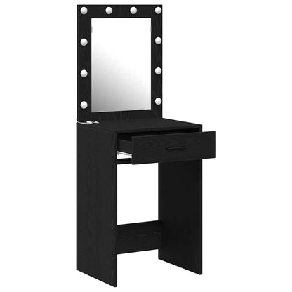 Schminktisch Schwarze Eiche 50 x 41 x 135 cm Holzwerkstoff