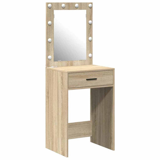 Schminktisch Sonoma Eiche 50 x 41 x 135 cm Holzwerkstoff
