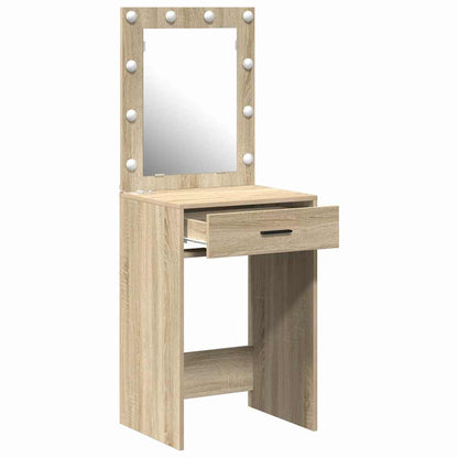 Schminktisch Sonoma-Eiche 50 x 41 x 135 cm Holzwerkstoff
