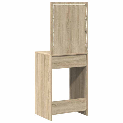 Schminktisch Sonoma-Eiche 50 x 41 x 135 cm Holzwerkstoff