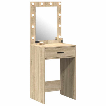 Schminktisch Sonoma Eiche 50 x 41 x 135 cm Holzwerkstoff