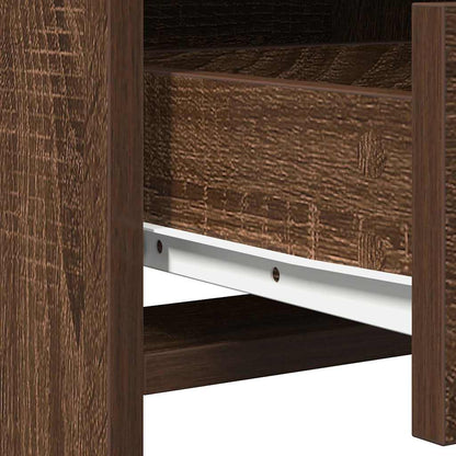 Schminktisch Braunes Eichenholz 50 x 41 x 135 cm Holzwerkstoff