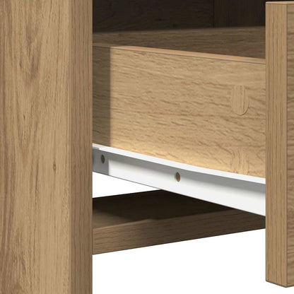 Schminktisch Eiche handwerklich 50 x 41 x 135 cm Holzwerkstoff