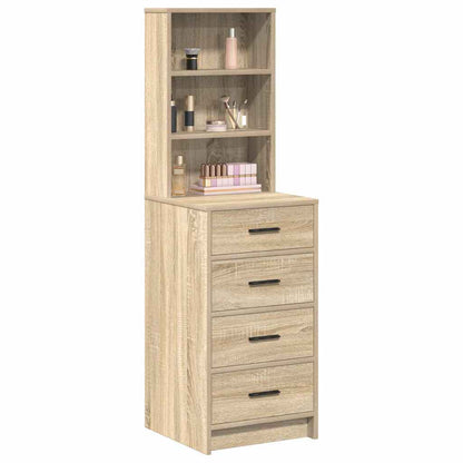 Hochboard Sonoma Eiche 40 x 41 x 135 cm Holzwerkstoff