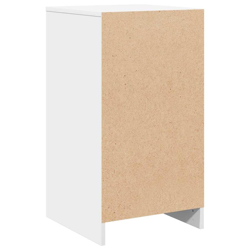 Sideboard mit Schubladen Weiß 40 x 41 x 75 cm Holzwerkstoff