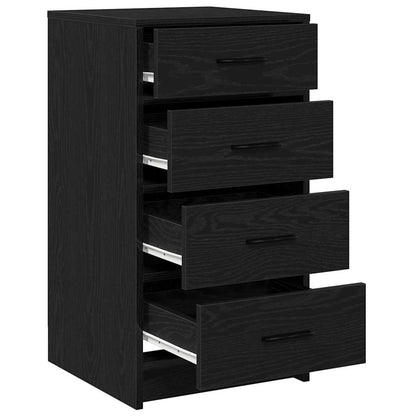 Sideboard Schwarze Eiche 40 x 41 x 75 cm Holzwerkstoff