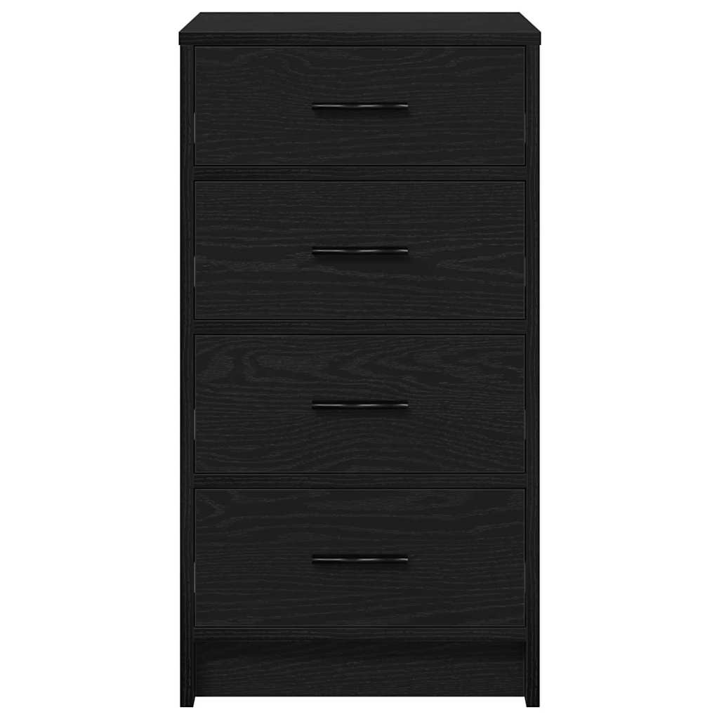 Sideboard Schwarze Eiche 40 x 41 x 75 cm Holzwerkstoff