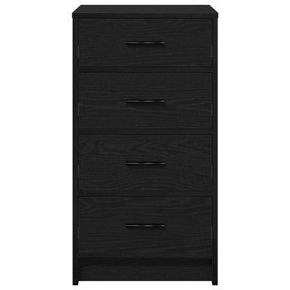 Sideboard Schwarze Eiche 40 x 41 x 75 cm Holzwerkstoff