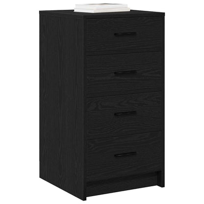 Sideboard Schwarze Eiche 40 x 41 x 75 cm Holzwerkstoff