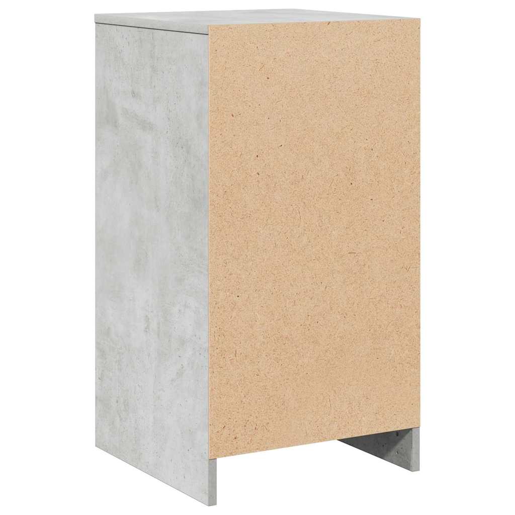 Sideboard Betongrau 40 x 41 x 75 cm Holzwerkstoff