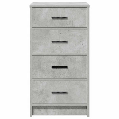 Sideboard Betongrau 40 x 41 x 75 cm Holzwerkstoff