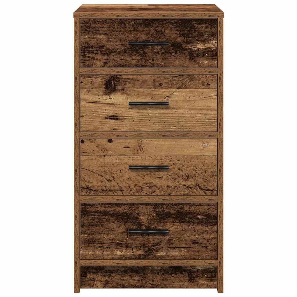 Sideboard mit Schubladen Altholz 40 x 41 x 75 cm Holzwerkstoff