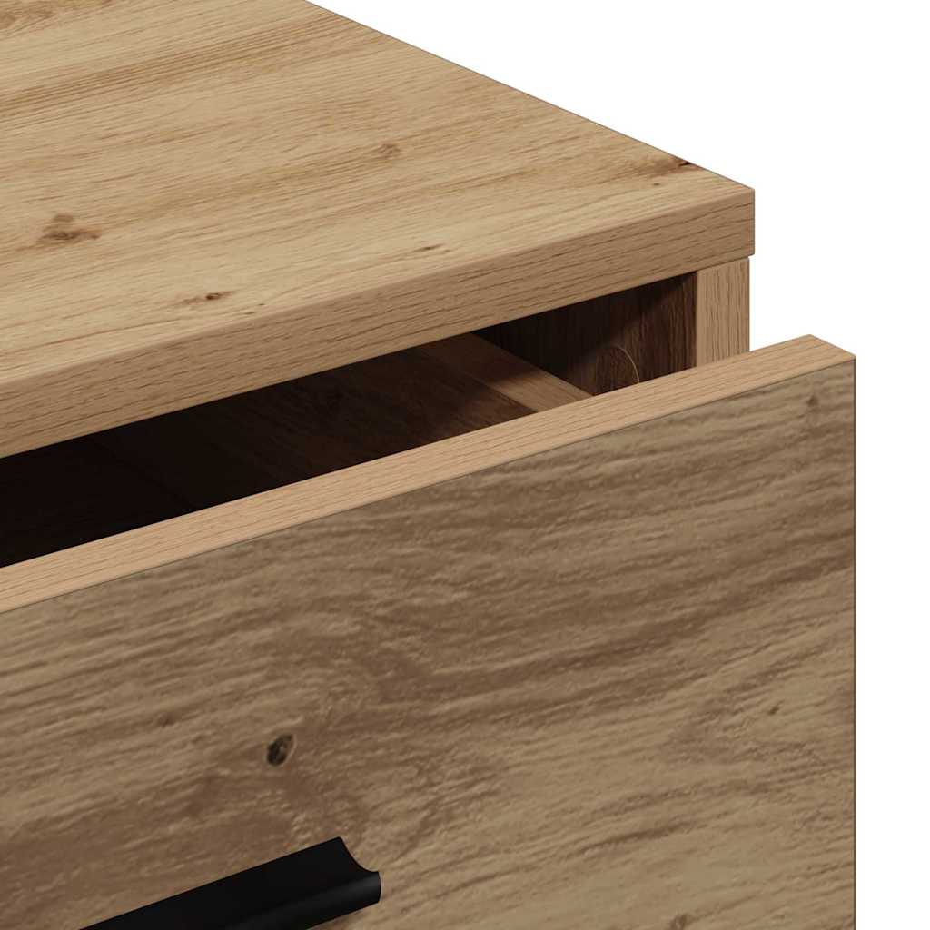 Sideboard Eiche handwerklich 40 x 41 x 75 cm Holzwerkstoff