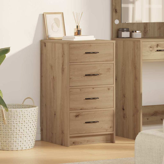 Sideboard Eiche handwerklich 40 x 41 x 75 cm Holzwerkstoff