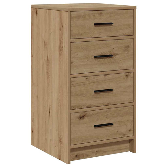 Sideboard Eiche handwerklich 40 x 41 x 75 cm Holzwerkstoff