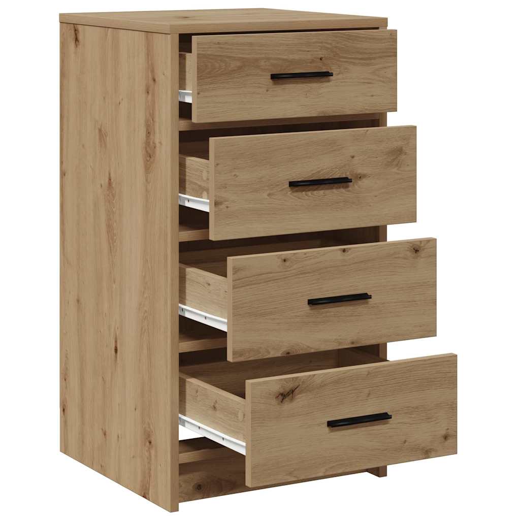 Sideboard Eiche handwerklich 40 x 41 x 75 cm Holzwerkstoff