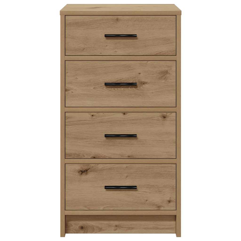 Sideboard Eiche handwerklich 40 x 41 x 75 cm Holzwerkstoff
