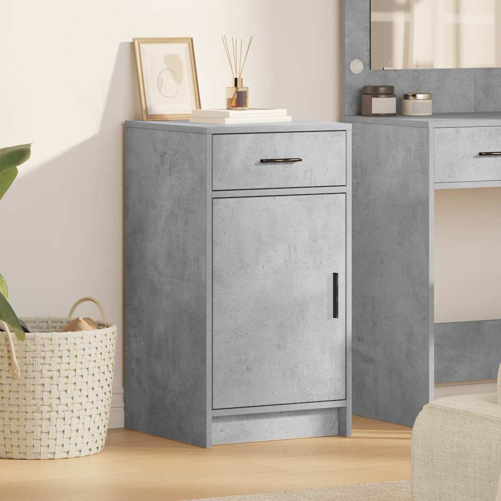 Sideboard Betongrau 40 x 40,5 x 75 cm Holzwerkstoff