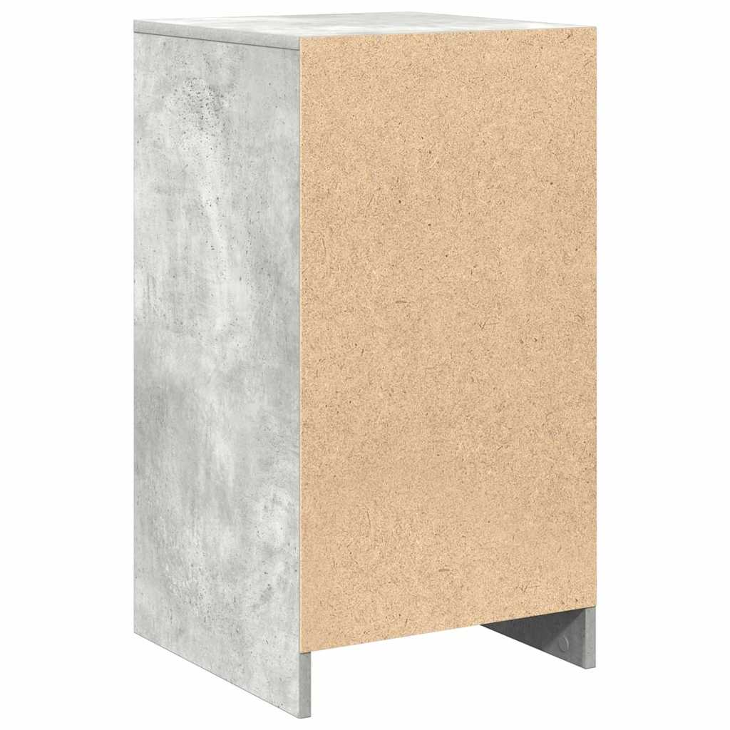 Sideboard Betongrau 40 x 40,5 x 75 cm Holzwerkstoff