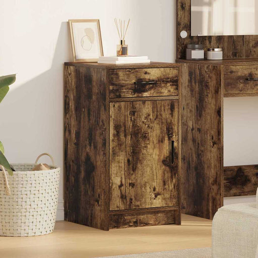 Sideboard Räuchereiche 40 x 40,5 x 75 cm Holzwerkstoff