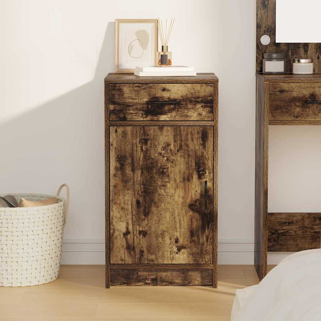 Sideboard Räuchereiche 40 x 40,5 x 75 cm Holzwerkstoff