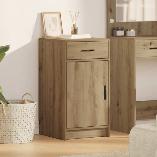 Sideboard Eiche handwerklich 40 x 40,5 x 75 cm Holzwerkstoff
