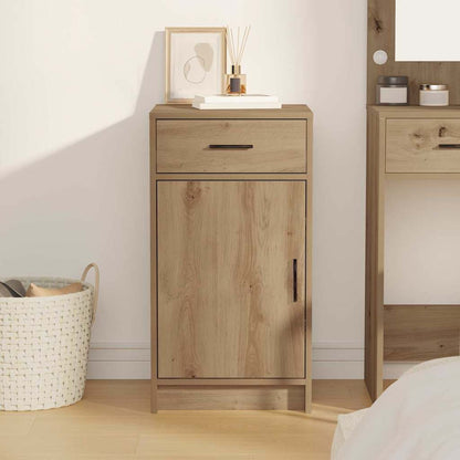 Sideboard Eiche handwerklich 40 x 40,5 x 75 cm Holzwerkstoff