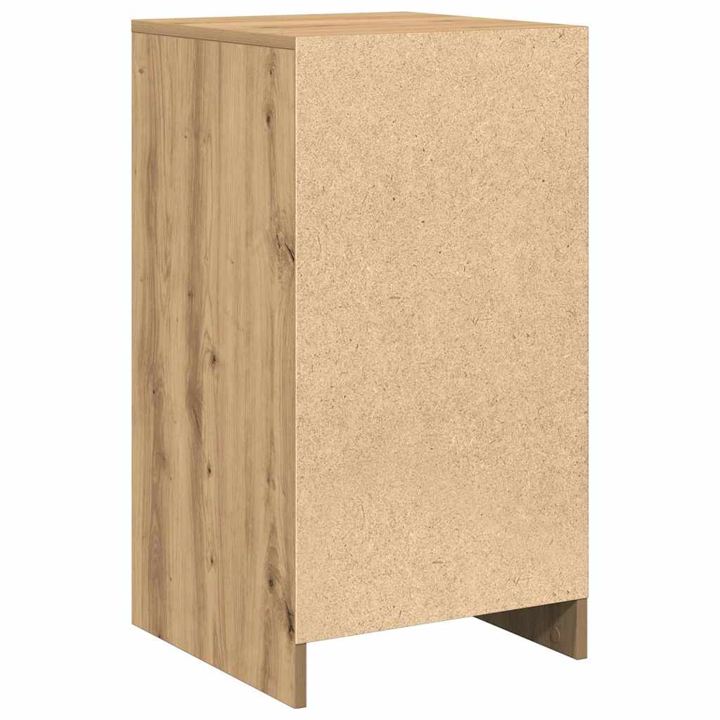 Sideboard Eiche handwerklich 40 x 40,5 x 75 cm Holzwerkstoff